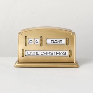 HEARTH & HAND NWT brass advent calendar
